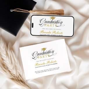 Convites Fotografia Personalizada Caligrafia Preta