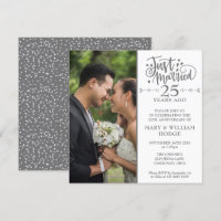 Fotografia Quadrada de Casamento de Aniversário de