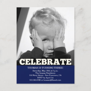 Convites Fotográficos para Festa de aniversário