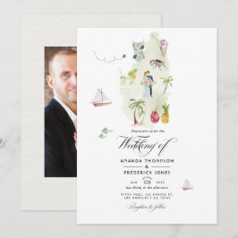 Convites Fotos de Casamento em Saint Lucia