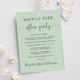 Convites Fotos de Casamento Festa de Depois do Casamento Re