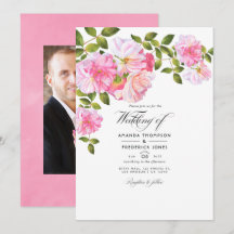 Fotos de casamento no jardim de rosas cor-de-rosa