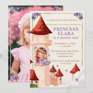 Convites Fotos do Primeiro Aniversário da Princesa Capricho