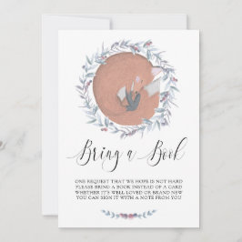 Convites Fox Botânica Delicada Traga um Livro