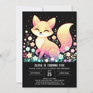 Convites Fox Digital Birday Encantado