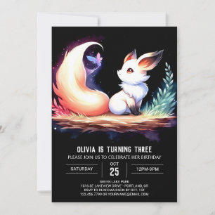 Convites Fox Fox Fox Personalizada em Bonito