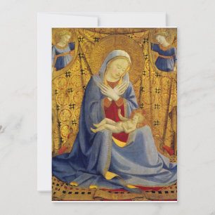 Convites Fra Angelico - A Madona da Humildade