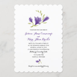 Convites Fragrante Freesia Petals | Casamento