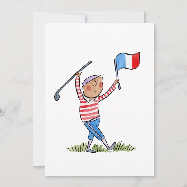 Convites France Golf (Frente)
