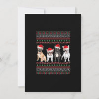 Francês Buldogue Natal Feio Francês Mãe Xmas Pr