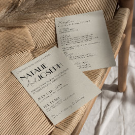 Convites Francês Triunfo Moderno Tudo Em Um Casamento Retro