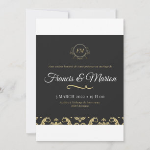 Convites Francis & Marion