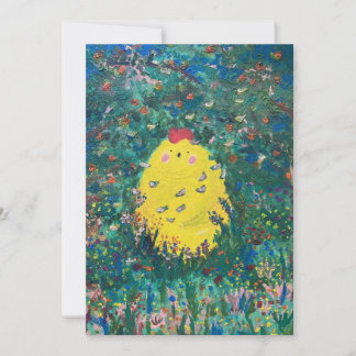 Convites Frango à Lua - Acrílico