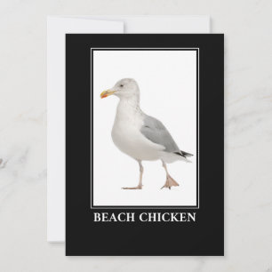 Convites Frango de Praia - Humor do Caveira