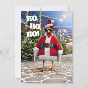 Convites Frango do Papai Noel