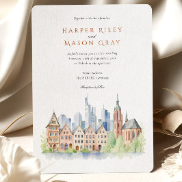 Convites Frankfurt, Alemanha Wedding