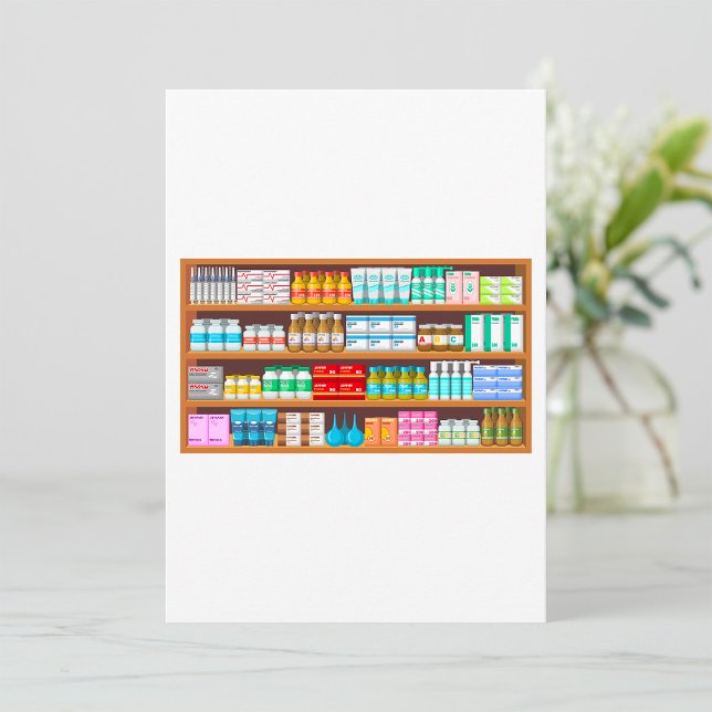 Convites Frascos e Suprimentos para Medicamentos de Boticár (Criador carregado)