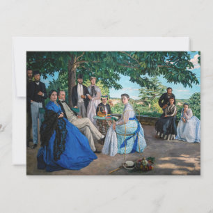 Convites Frédéric Bazille - A Reunião de Família