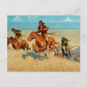 Convites Frederic Remington's The Buffalo Runners (1909)