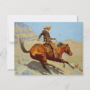 Convites Frederic Remington's The Cowboy (1902)