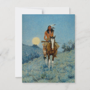 Convites Frederic Remington's The Outlier 1909