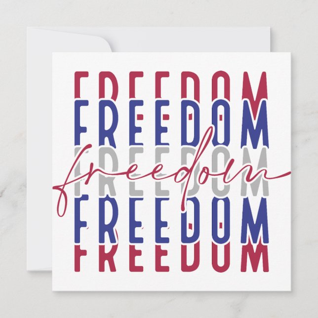Convites Freedom Kamala Harris (Frente)