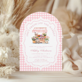 Convites Fresco Do Chá de panela De Mercado Dos Agricultore