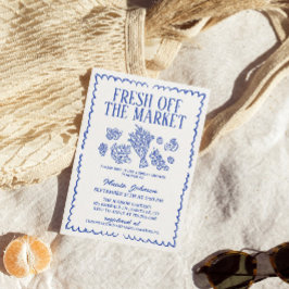 Convites Fresco Do Chá de panela De Mercado, Mercado De Agr