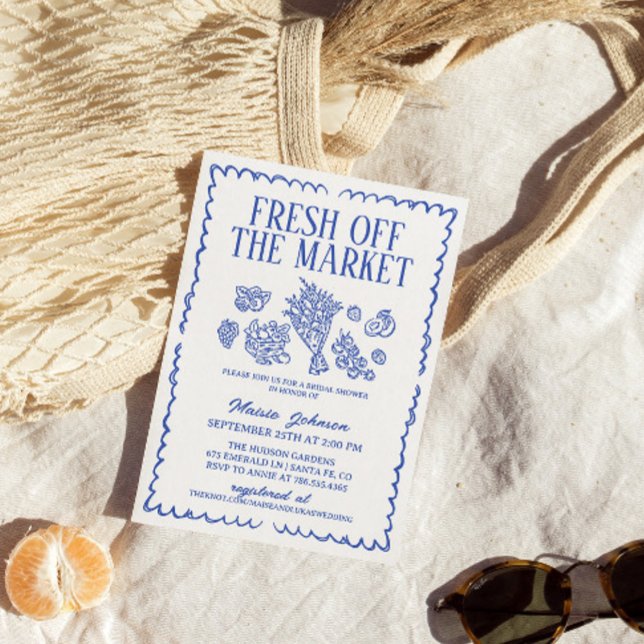 Convites Fresco Do Chá de panela De Mercado, Mercado De Agr (Criador carregado)