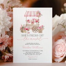 Fresh off the Market Flower Market Bridal Shower