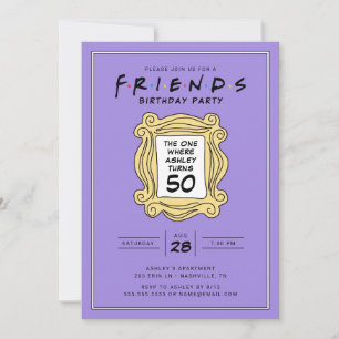 Convites FRIENDS™ O Que Faz o 50º Aniversário