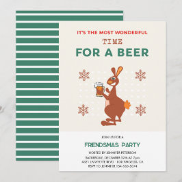 Convites Friendsmas Kangaroo Engraçado  Piada de C