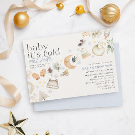 Convites Frio fora do Chá de fraldas de inverno