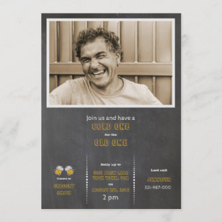 Convites Frio um para velho