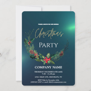 Convites Frota de Aquarela Moderna de Chic Corporate Christ