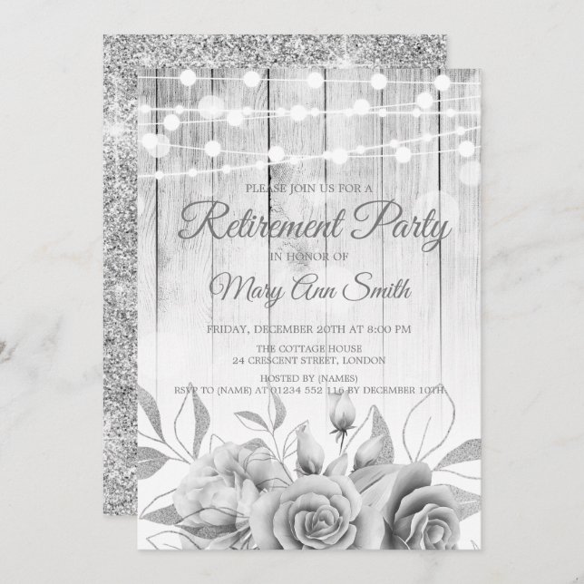 Convites Frota e Luzes de Prata - Partido da Reforma Russa (Frente/Verso)