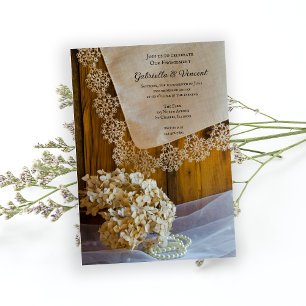 Convites Frota e renda do Noivado do Partido da Frota