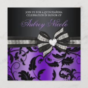 Convites Frota Quinto Ciberañera Convidar Com Arco