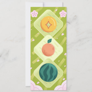 Convites Fruit Decoration - Funky Cute Style