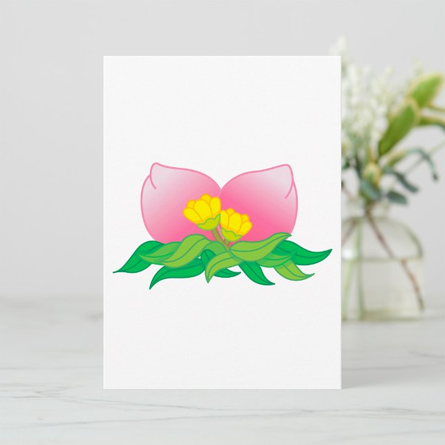 Convites Fruta Oriental E Flores (Criador carregado)