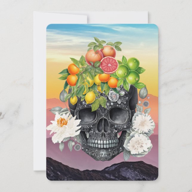 Convites Fruta para reflexão (Frente)