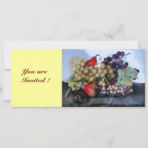 CONVITES FRUTAS 1 DA SEASON - UVAS E PERAS