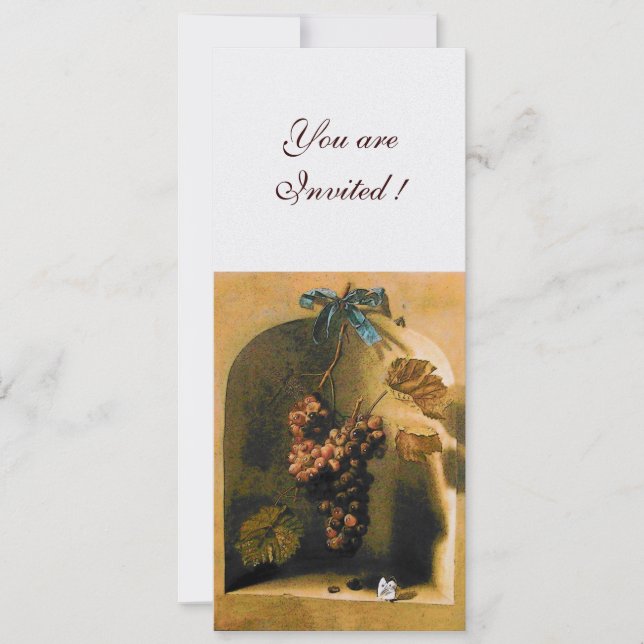 Convites FRUTAS DA ESTAÇÃO - PROSPERIDADE, marrom amarelo b (Frente)