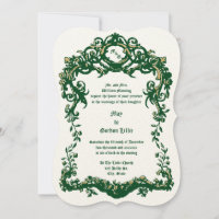 Frutas e Folhas em Estilo Barroco Rococó da Era Vi