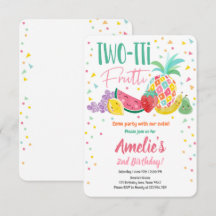 Frutti Tutti Frutti fruity Birthday Fruta Verão