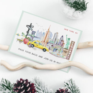 Convites Fuga de Fim de Semana NYC   Vale Presente de Passa