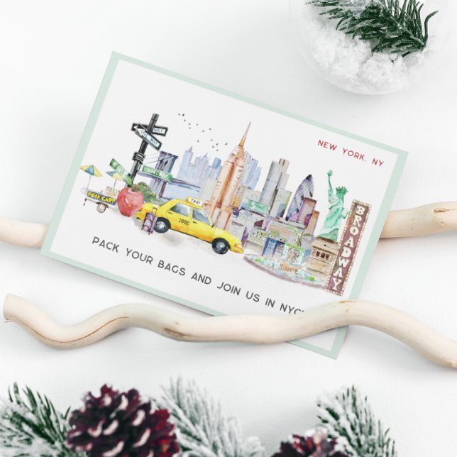 Convites Fuga de Fim de Semana NYC | Vale Presente de Passa (Criador carregado)