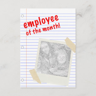 Convites funcionário do mês