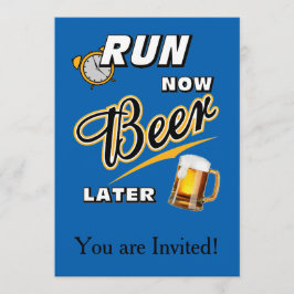 Convites Funcione agora a cerveja mais tarde