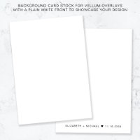 Fundo Branco Monograma Para Sobreposição De Vellum